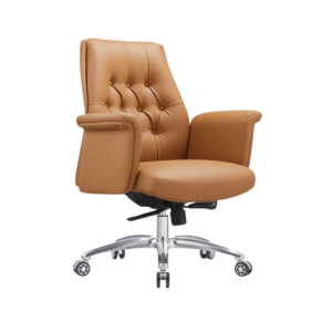 2310B Low-Back Executive Chair – Warm Beige / Tan