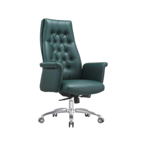 2310A Luxury High-Back Executive Chair – Emerald Green