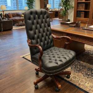 Leather Swivel Chairs – Chesterfield Sovereign Edition