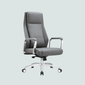 A146C Premium Executive Swivel Chair – Slate Gray