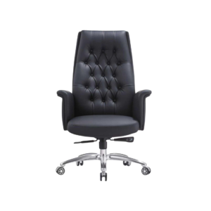 2310A Premium High-Back Executive Chair – Midnight Black