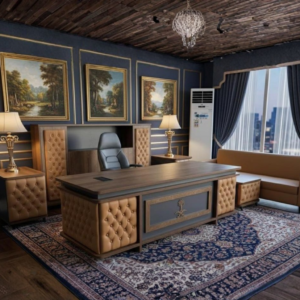 Executive complete office set 240cm for boss available without chair