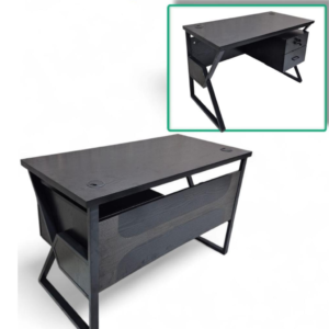 Modern Executive Black Office Desk