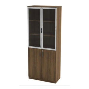 Premium Executive Glass-Door File Cabinet