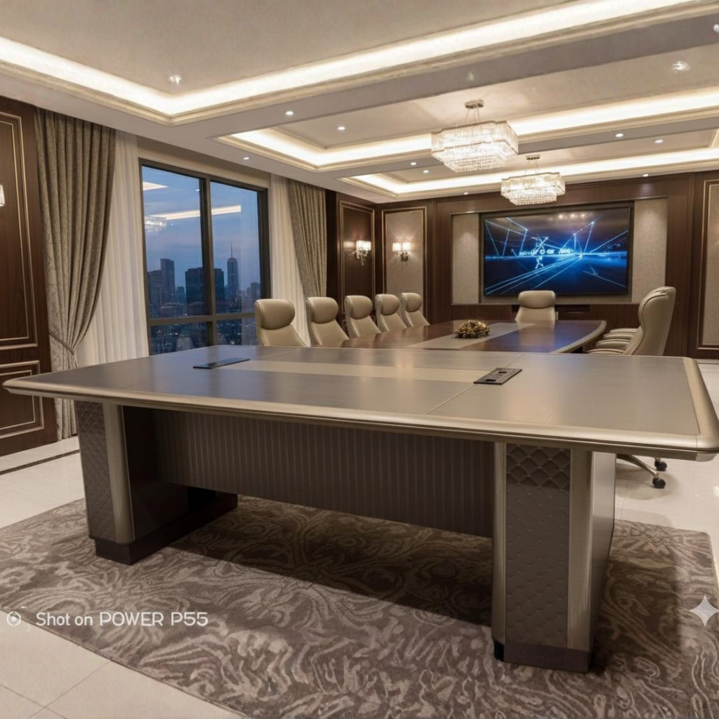 luxurious and new design meeting table 3.20 cm available without chairs