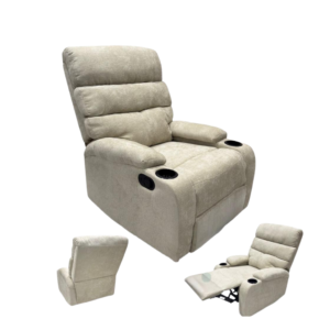 Full-Height Steel Cabinet: Sliding Glass & Metal Doors (Model: B24)