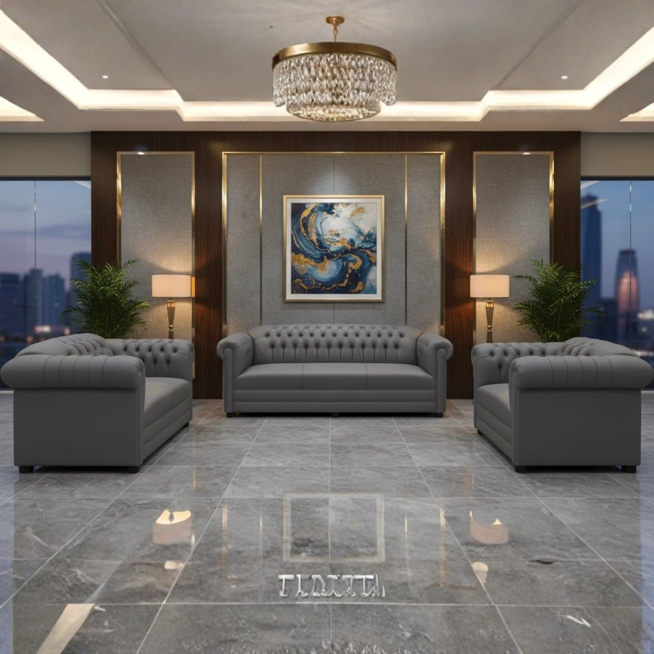 The Summit Executive Strategy Hub sofa 5 seater off set available