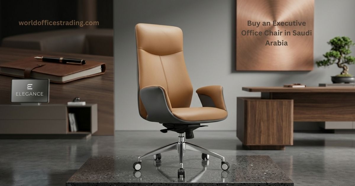 Buy an Executive Office Chair in Saudi Arabia