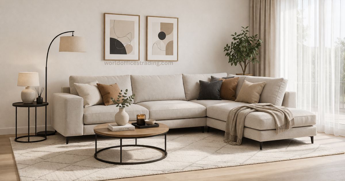 L Shaped Sofa (كنب حرف ال): Designs, Prices & Buying Guide